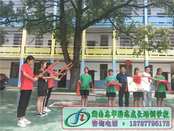 湖南12355青少年心理服务平台刘老师为我校授牌以及给五位老师颁发聘请为心理专家聘书
